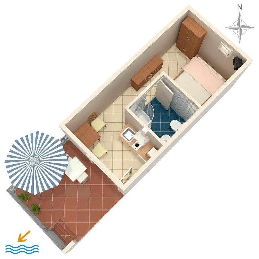 Apartments By The Sea Gradac, Makarska - 6661 Gradac  Eksteriør bilde